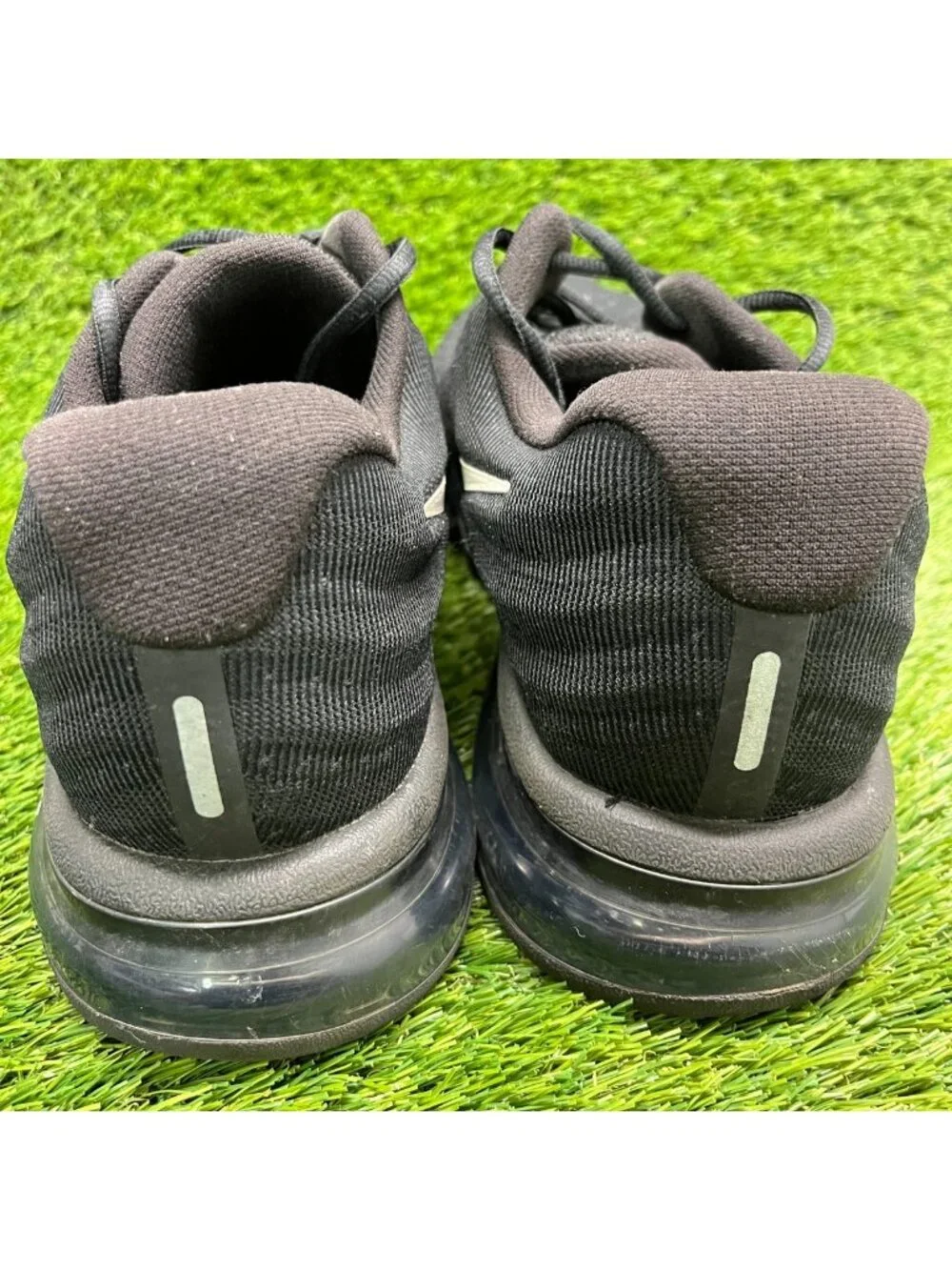 Nike Air Max 2017 Mens Size 14 Black Athletic Running Walking Shoes Sneakers